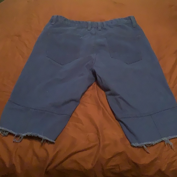 Blue Smoke Rise Shorts - Picture 2 of 2